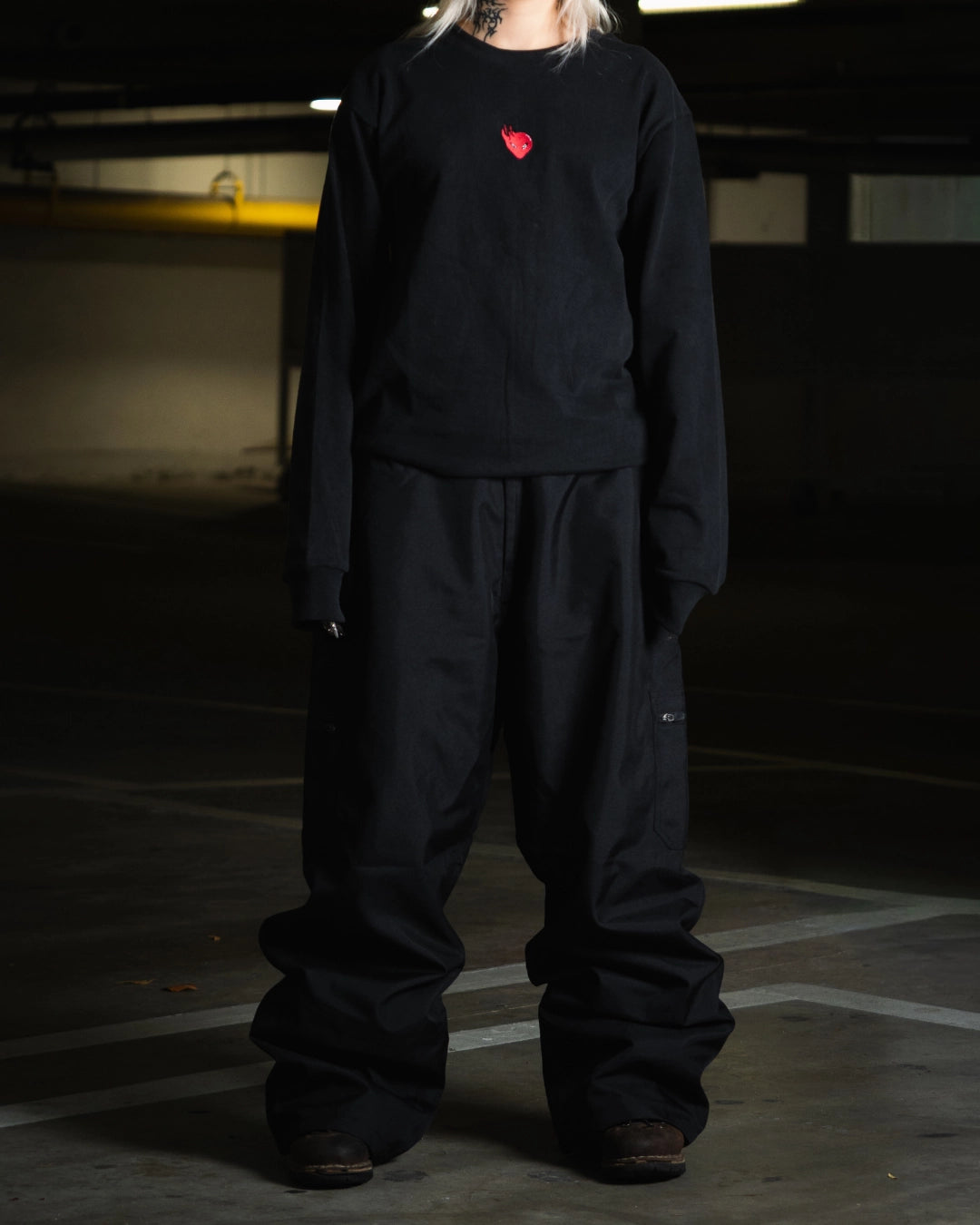 Steeve Pant Black / Red