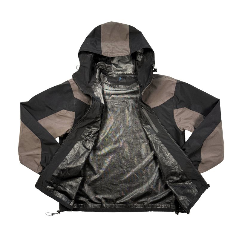 (PRE-ORDER) 3L Shell Jacket - Clay / Black