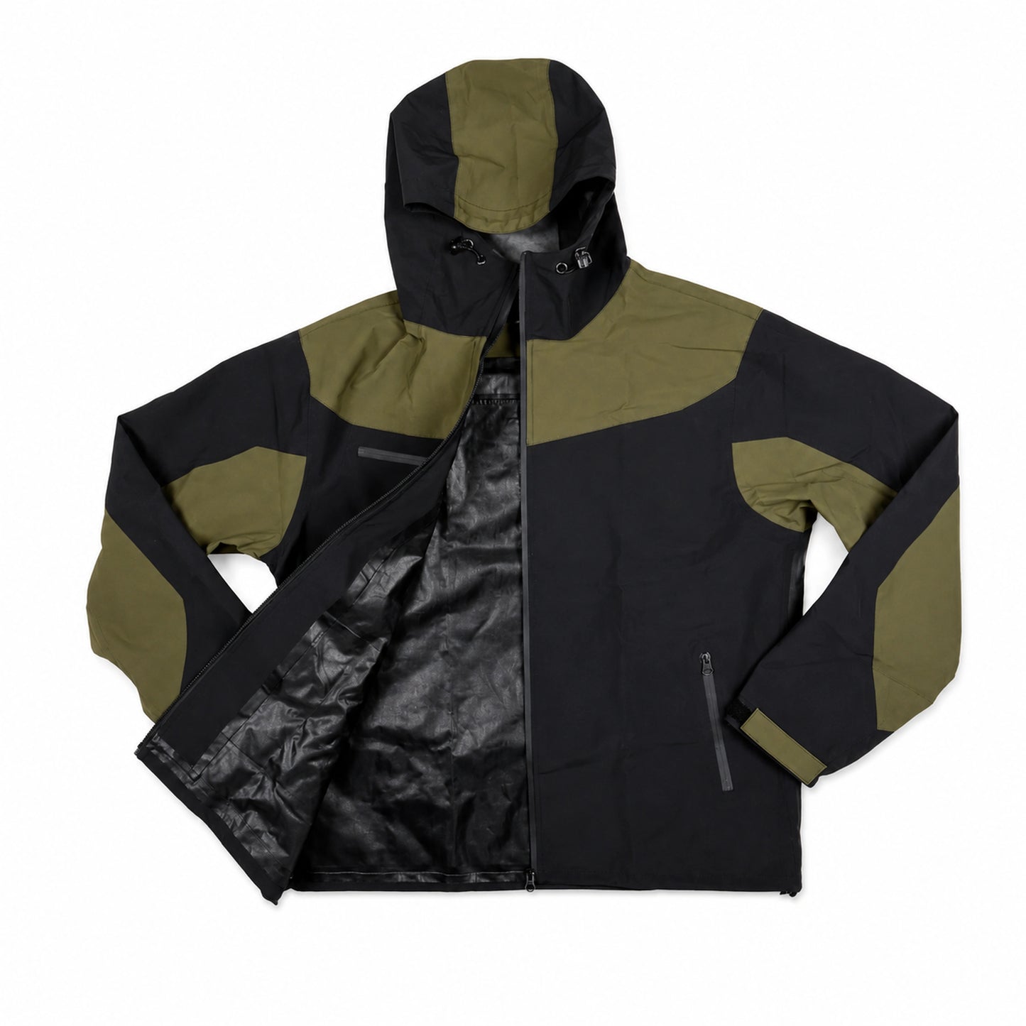 3L Shell Jacket - Green / Black